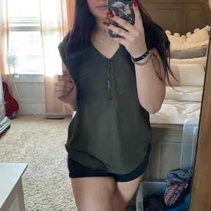 Green Fancy Top